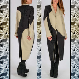 New Runway Rick Owens Fall 17 Tusk Coat sz 4/40